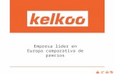 Empresa líder en Europa comparativa de precios. ¿Quiénes Somos? Kelkoo, es el tercer Marketplace más grande de Europa y representa una de las principales.