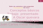 Conceptos básicos Trabajo presentado A Oscar quevara Presentado por Juan Carlos mesa Murcia 04/11/2010 1 01.