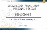 C.P.C Elio F. Zurita Morales, M.I. ABRIL 2008 1. ACTIVIDADES EMPRESARIALES Y PROFESIONALES 2.