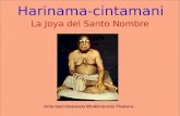 Harinama-cintamani La Joya del Santo Nombre Srila Saccidananda Bhaktivinoda Thakura.