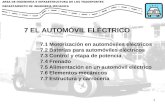 AREA DE INGENIERÍA E INFRAESTRUCTURA DE LOS TRANSPORTES DEPARTAMENTO DE INGENIERIA MECANICA 1 7 EL AUTOMÓVIL ELÉCTRICO 7.1 Motorización en automóviles.