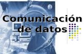 Comunicación de datos. Concepto La comunicación de datos implica el proceso de recopilar y distribuir la representación electrónica de la información.