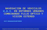 Navegacion de vehiculos UAV en entornos urbanos semierrados combinando Flujo Optico y Visión Estéreo 1 NAVEGACION DE VEHICULOS U.A.V. EN ENTORNOS URBANOS.