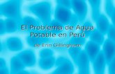 El Problema de Agua Potable en Perú de Erin Gillingham.