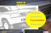 Diseño Utilitario Dinámica Seguridad Comodidad NEW B-SERIES Departamento de Marketing Junio, 2003 MazdaChile.