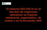 El sistema RIS-PACS en el Servicio de Urgencias: valoramos su impacto asistencial, organizativo, de costes y en la formación MIR.