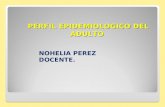 PERFIL EPIDEMIOLOGICO DEL ADULTO NOHELIA PEREZ DOCENTE.