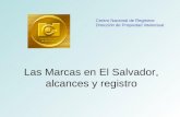 Las Marcas en El Salvador, alcances y registro Centro Nacional de Registros Dirección de Propiedad Intelectual.