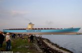 Carga hasta 15.000 Contenedores Contruído solo para alta mar, no pasa el Canal de Suez ni el Canal de Panamá.