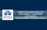 MARTHA MIREYA MORENO PARDO DIRECCIÓN NACIONAL DE RECURSOS Y ACCIONES JUDICIALES.