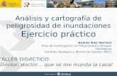 Andrés Díez Herrero Área de Investigación en Peligrosidad y Riesgos Geológicos Instituto Geológico y Minero de España (MEC) Análisis y cartografía de peligrosidad.