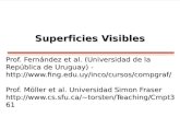 Prof. Fernández et al. (Universidad de la República de Uruguay) -  Prof. Möller et al. Universidad Simon Fraser.