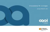 El ecosistema TIC en Aragón Jornada PROCOM 2014. Índice Presentación del Observatorio Aragonés de la Sociedad de la Información Datos sobre el empleo.