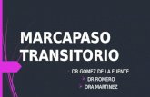 MARCAPASO TRANSITORIO  DR GOMEZ DE LA FUENTE  DR ROMERO  DRA MARTINEZ.