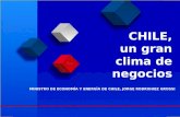 CHILE, un gran clima de negocios MINISTRO DE ECONOMÍA Y ENERGÍA DE CHILE, JORGE RODRIGUEZ GROSSI.