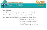 MÓDULO II “La Reforma Integral de la Educación Básica: Conocerla, comprenderla y aplicarla” COORDINADORAS: Margarita Álvarez Tapia Josefina Ruiz Barajas.