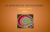LA LEYENDA DE LOS VOLCANES Leyenda azteca Méjico.