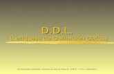 A/S Leonardo Carámbula – Sistemas de Base de Datos II – E.M.T. – I.T.S. – Informática D.D.L. (Lenguaje de Definición Datos)
