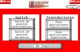 Transductores Sensores de temperatura contáctenos Para aplicaciones industriales Para aplicaciones especiales Switch Switch de presión electrónicos Switch