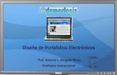 Diseño de Portafolios Electrónicos Prof. Antonio L. Delgado Pérez Diseñador Instruccional.