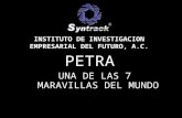 PETRA UNA DE LAS 7 MARAVILLAS DEL MUNDO INSTITUTO DE INVESTIGACION EMPRESARIAL DEL FUTURO, A.C.