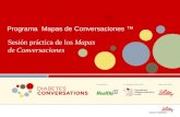 Programa Mapas de Conversaciones ™ Sesión práctica de los Mapas de Conversaciones.