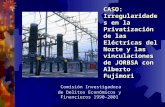 Comisión Investigadora de Delitos Económicos y Financieros 1990-2001 CASO: Irregularidades en la Privatización de las Eléctricas del Norte y las vinculaciones.