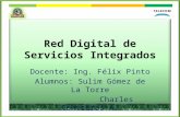 Red Digital de Servicios Integrados Docente: Ing. Félix Pinto Alumnos: Sulim Gómez de La Torre Charles Contreras A.