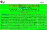 Ingeniería de Control M.C. Adrián García Mederez Capítulo 3 Sesión 16 #1 INGENIERÍA DE CONTROL CAPÍTULO 3 Respuesta en el Tiempo de Sistemas de Control.