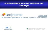 SUPERINTENDENCIA DE RIESGOS DEL TRABAJO. Higiene Ocupacional y Salud de los Trabajadores. Agentes de riesgos, su identificación, evaluación y vigilancia.
