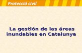 La gestión de las áreas inundables en Catalunya. Informado favorablemente por la “Comissió de Protecció Civil de Catalunya” el 14/09/2005 Informado favorablemente.