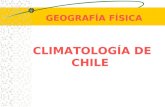 CLIMATOLOGÍA DE CHILE GEOGRAFÍA FÍSICA. EL SISTEMA CLIMÁTICO 1.- CLIMATOLOGÍA CLIMA TIEMPO METEOROLOGÍA EL SISTEMA CLIMÁTICO  ELEMENTOS Y FACTORES CLIMÁTICOS.