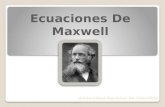 Introducción a las ecuaciones de Maxwell Definición de Campo Eléctrico Definición de Campo Magnético Ecuaciones de Maxwell Ley De Coulomb Ley De Gauss.