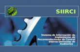 SIIRCI Sistema de Información de Implantación de Recomendaciones de Control Interno Derivadas de Auditorías.