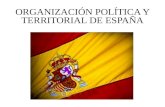 ORGANIZACIÓN POLÍTICA Y TERRITORIAL DE ESPAÑA. ESPAÑA. Un país Democrático -ESTADO DE DERECHO  CONSTITUCIÓN 1978 - SEPARACIÓN DE PODERES: -Poder Legislativo.