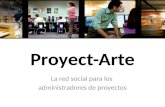 Proyect-Arte La red social para los administradores de proyectos.