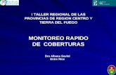 MONITOREO RAPIDO DE COBERTURAS I TALLER REGIONAL DE LAS PROVINCIAS DE REGION CENTRO Y TIERRA DEL FUEGO Dra Albana Gavini Entre Ríos.