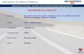 Proyecto:Reposición Ruta A 55, Huara - Colchane y Otros, Km. 84,00 al Km. 87,50 Provincia de Iquique, Región de Tarapacá. Sector:Casiri – Huayna Potosí.