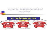 C.D.T. MARINA ALTAATENCIÓN TELEFÓNICA1 LAS BUENAS PRÁCTICAS EN LA ATENCIÓN TELEFÓNICA EL TELÉFONO EN TUS MANOS.