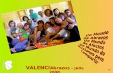 VALENCI Abrazos – Julio 2008. Círculos de abrazos.