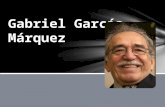 Biografía Gabriel José de la Concordia García Márquez (Aracataca, 6 de marzo de 1927- México, D. F., 17 de abril de 2014), más conocido como Gabriel García.