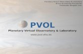PVOL Planetary Virtual Observatory & Laboratory .