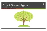 Árbol Genealógico Hecho Por: Eugenio Garza.  Lado Materno.