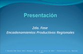 2da. Fase Encadenamientos Productivos Regionales I Reunión Red Ibero 2014, Managua, 26 y 27 de marzo de 2014 - Presentación Lic. Mariano Luna.