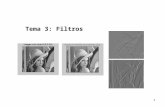 Tema 3: Filtros 1. Filtros digitales Los filtros digitales se usan, principalmente, para eliminar altas o bajas frecuencias de la imagen, es decir, para.