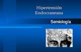 Hipertensión Endocraneana Semiología. Anatomía/Fisiología PIC 10-15 cmH2O Vol 1300-1500 80% Cerebro 10% Sangre 30% arterial 10% LCR.