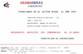 ARANAOBRAS CUBIERTAS TRABAJANDO EN EL SECTOR DESDE EL AÑO 1997 INSPECCIÓN TÉCNICA DE EDIFICIOS - ITE OBRAS Y SERVICIOS MANTENIMIENTO GENERAL DE EDIFICIOS.