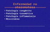 Enfermedad no ateromatosa Patología congénita Patología traumática Patología inflamatoria Miscelánea.