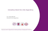 Dr. Jorge Belardi Director SFL Argentina Iniciativa Stent for Life Argentina.