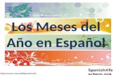 Los Meses del Año en Español Spanish4Teachers.org Clipart source: .